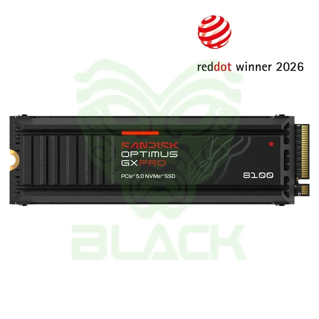 Disco Interno Ssd Sandisk Optimus Gx Pro 8100 1tb M.2 2280 Nvme Pcie 5.0 14900mb/s C/disipador