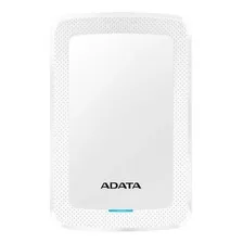 Disco Rigido Externo Adata 1tb Hv300 Slim Usb 3.1 White Blanco