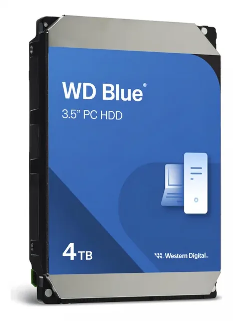 Disco Rígido HDD 4TB Western Digital Blue 256MB