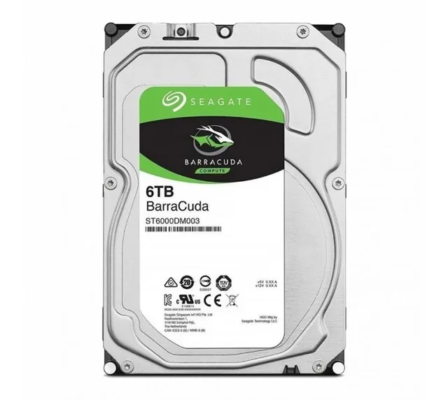 HDD Seagate Barracuda SATA 6TB