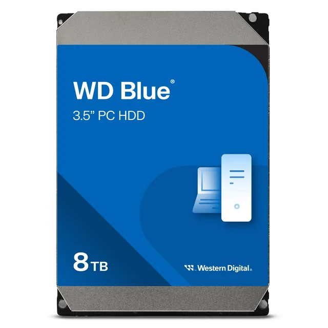 DISCO RIGIDO HDD 8TB WD BLUE 5640RPM 256MB WD80EAAZ