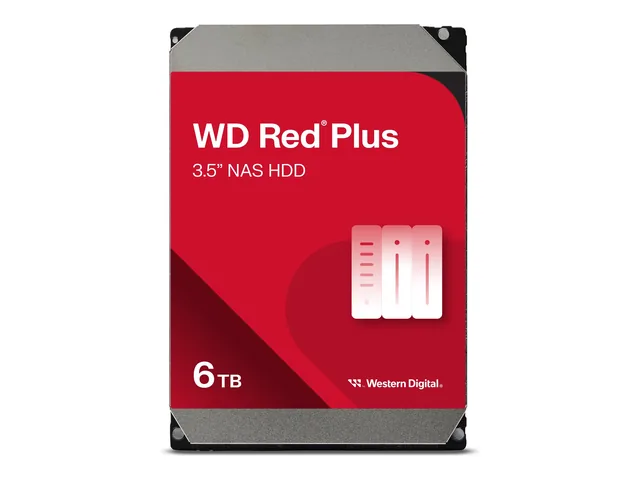 HDD Western Digital Red Plus SATA 6TB