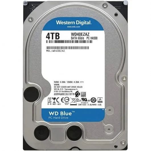 Disco Rigido W.D. 4TB Blue 5400 256MB SMR