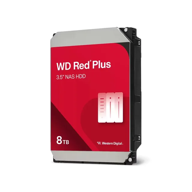 Disco Rígido W.D. Red Plus 8TB CMR