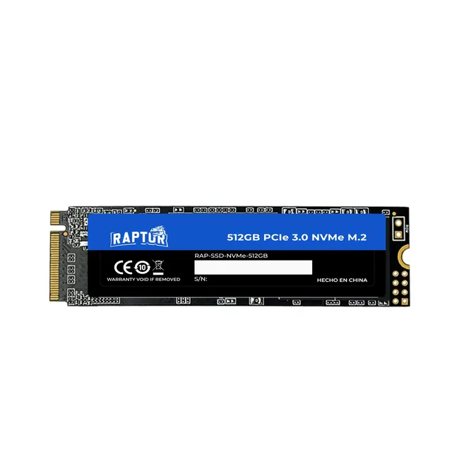 Disco Solido SSD 512GB Raptor Legacy NVMe PCIe 3.0