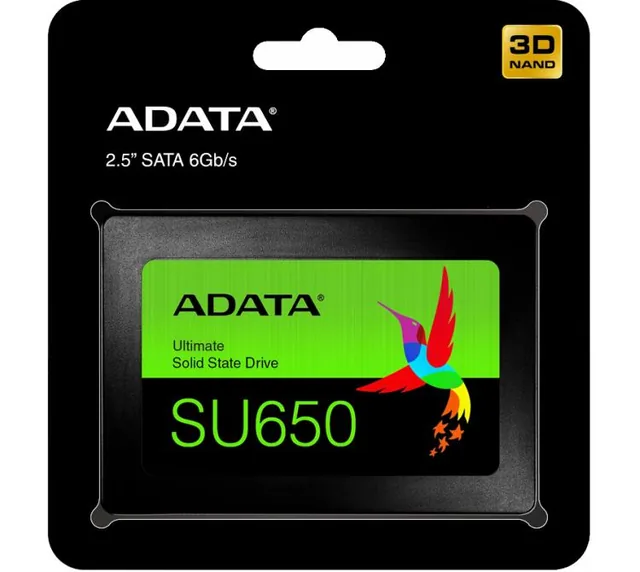 SSD Adata SU650SS SATA 256GB 520MB/s