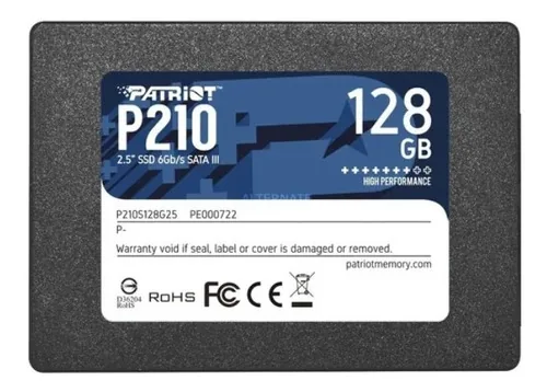 SSD Patriot P210 SATA 128GB