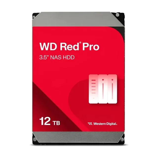 Disco SSD 12TB Western Digital Red Nas Pro 512MB