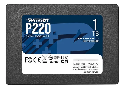 SSD Patriot P220 SATA 1TB
