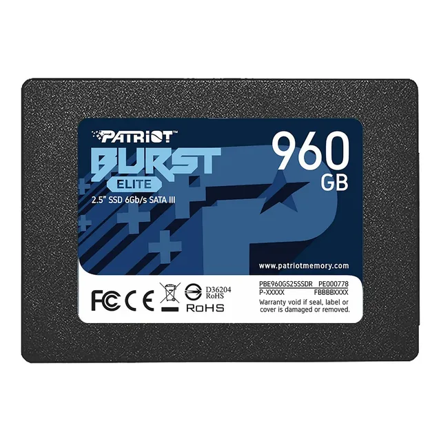 SSD Patriot Burst Elite SATA 960GB