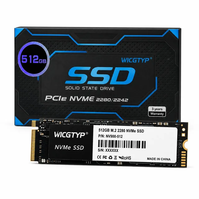 Disco Ssd M.2 Wicgtyp Nv900 512Gb Nvme Pcie 3.0