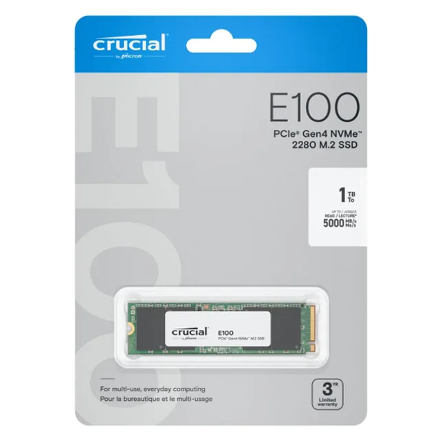SSD Crucial E100 M2 1TB