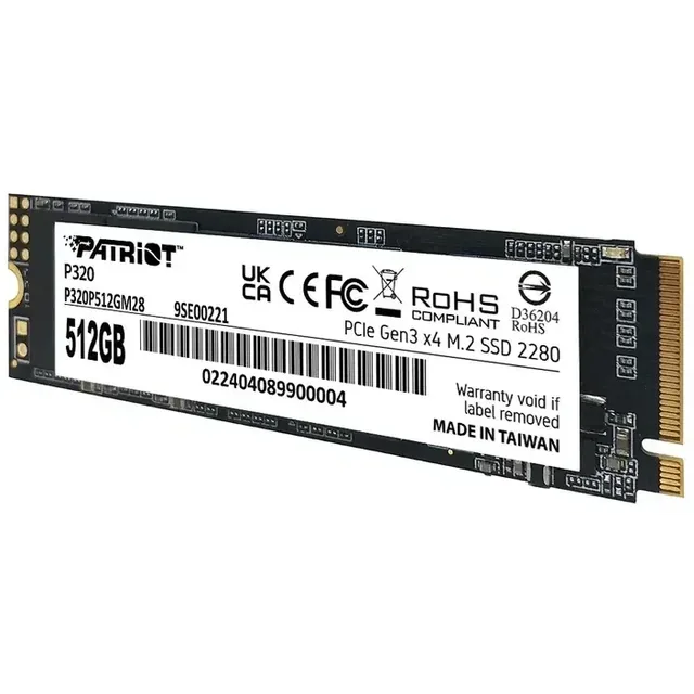 SSD Patriot P320 M2 512GB
