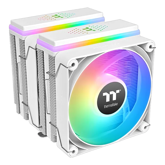 Disipador Cooler CPU Thermaltake ASTRIA 600 160mm TDP 265W ARGB Blanco Intel AMD comp. AM5 LGA1700
