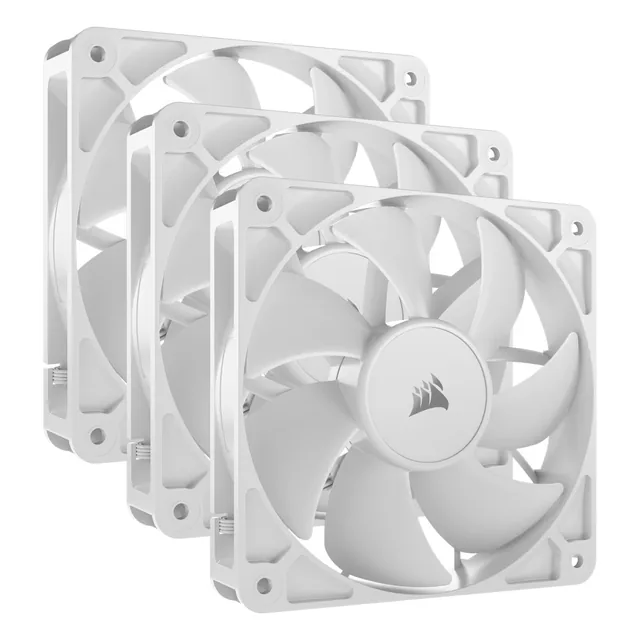 Fan Cooler Corsair RS120 120mm White Pack X3 (4251)
