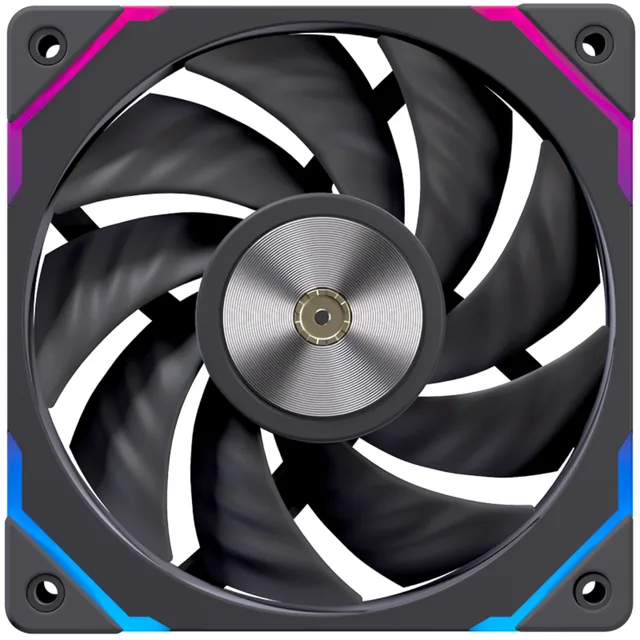 Fan Cooler Einarex EX12C Black para gabinete