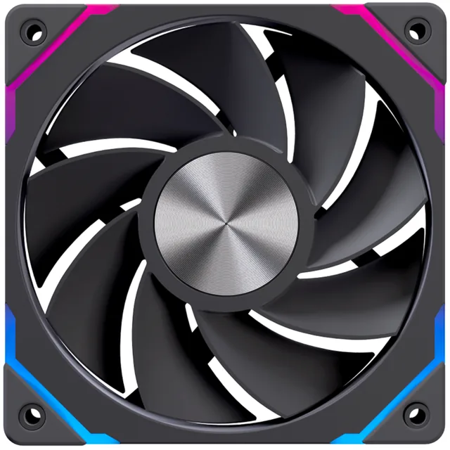 Fan Cooler Einarex EX12CI Black para gabinete