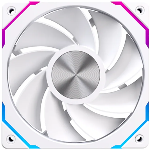 Fan Cooler Einarex EX12CI White para gabinete