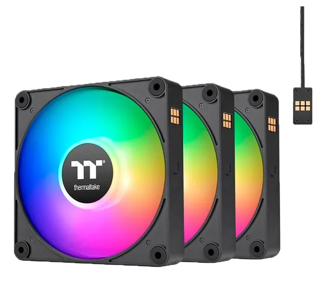 Fan Cooler TT CT140 EX ARGB (3 Fan Pack) Black
