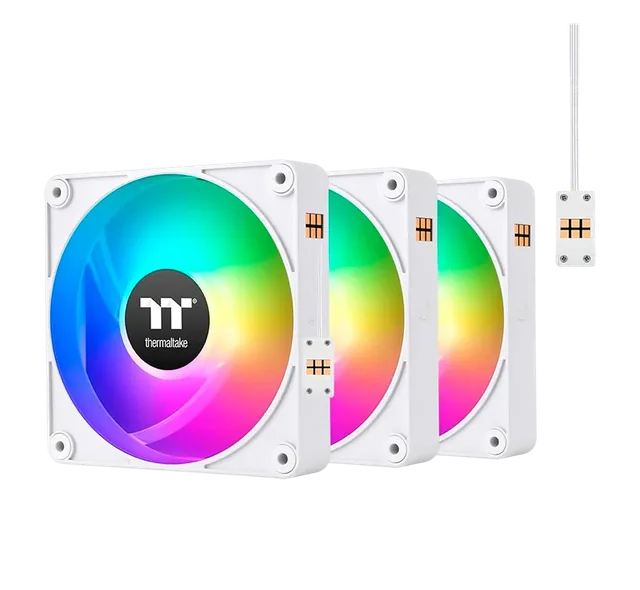 Fan Cooler TT CT140 EX ARGB (3 Fan Pack) White