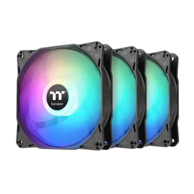 Fan Cooler TT LE120 ARGB 3 Pack Black