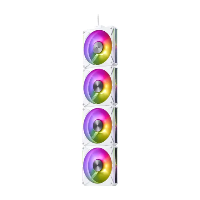 FAN XPG P/GAB HURRICANE MAG 120MM NEGRO ARGB X4