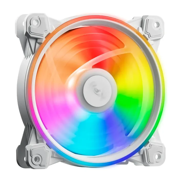 FAN XPG P/ GABINETE HURRICANE 120MM BLANCO ARGB