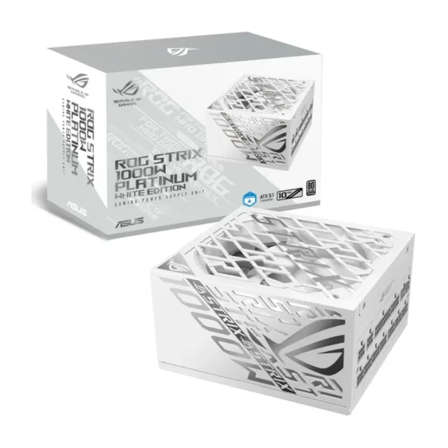 FUENTE 1000W ASUS 80 PLUS ROG STRIX PLATINUM WHITE