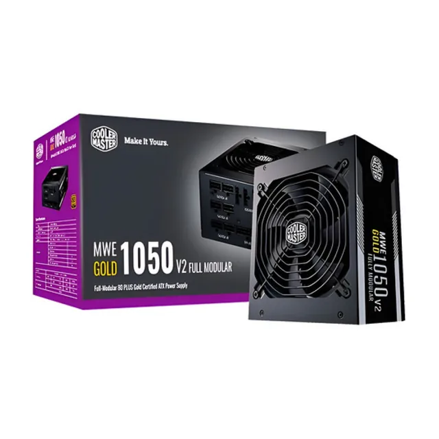 FUENTE 1050W COOLER MASTER 80++ GOLD GX3 FULL MODU