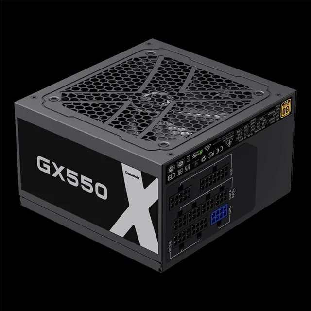 Fuente 550W Gamemax GX-550 80 Plus Gold Full Modular