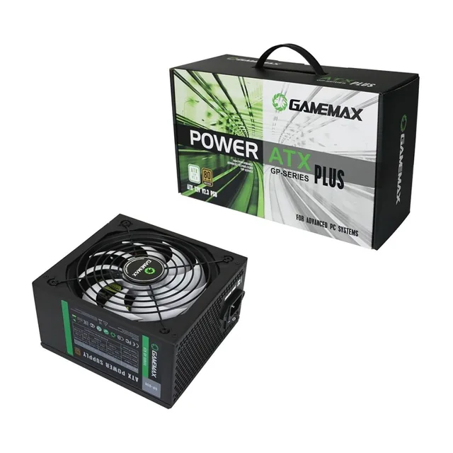FUENTE 650W GAMEMAX 80 PLUS BRONZE GP-650 FAN 14CM