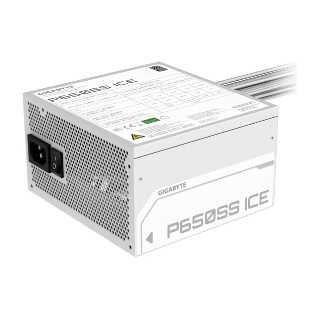 FUENTE 650W GIGABYTE 80 PLUS SILVER GP-P650SS ICE