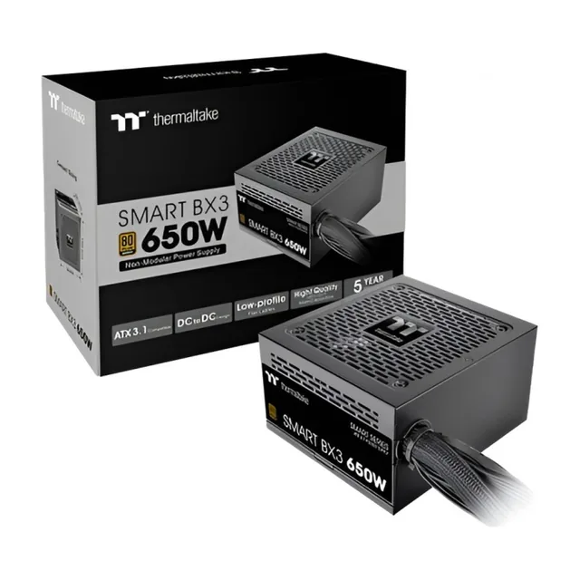 FUENTE 650W THERMALTAKE SMART BX3 80+ BRONZE