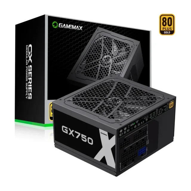 FUENTE 750W GAMEMAX 80 PLUS GOLD GX-750 M
