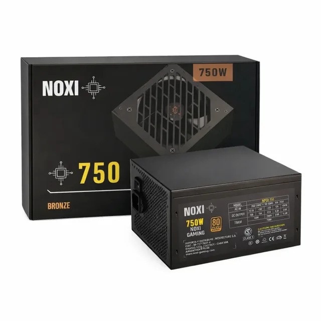 Fuente 750w Noxi Gaming Bronze