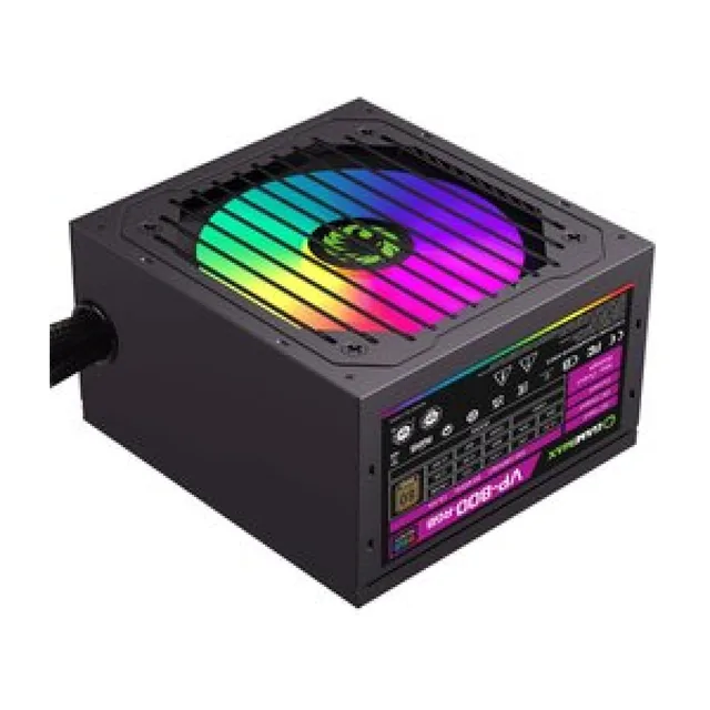 FUENTE 800W GAMEMAX 80 PLUS BRONZE VP-800-M-RGB
