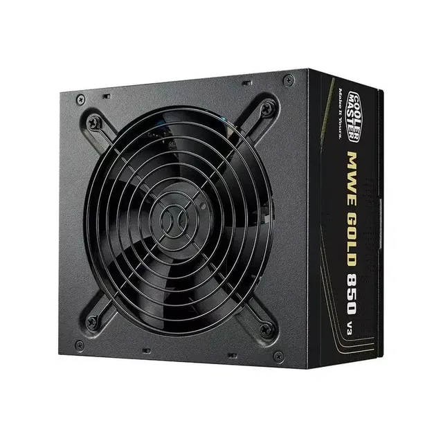 Fuente 850w Cooler Master Mwe Gold V3 80+ Gold Color Negro