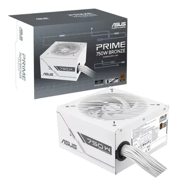 Fuente ASUS PRIME 750W 80 Plus Bronze White