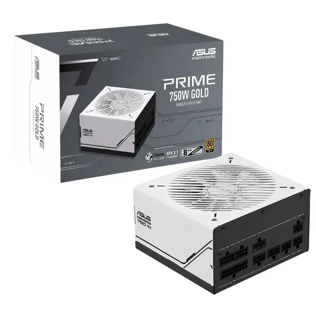 Fuente ASUS PRIME 750W 80 Plus Gold White 3.1
