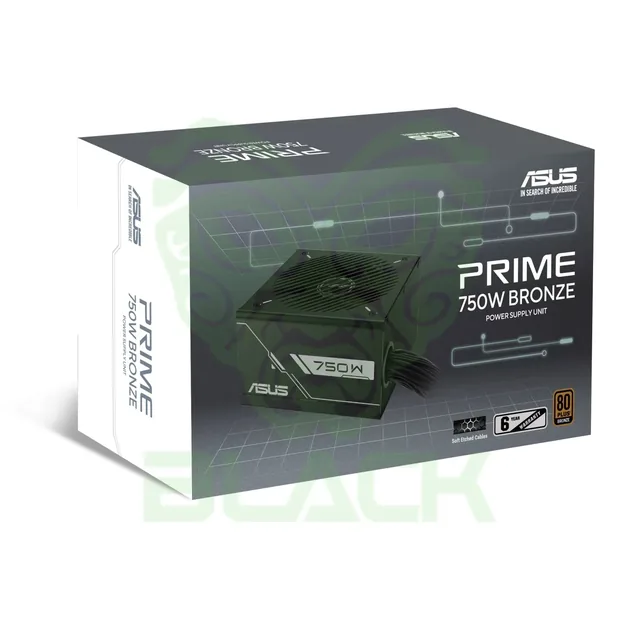 Fuente Asus Prime 750w Bronze Black