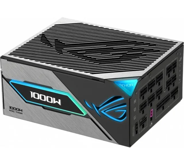 Fuente ASUS ROG Thor 3 1000W 80 Plus Platinum III 1000P3 Full Modular ATX 3.1 PCIe 5.1 con ROG Equalizer