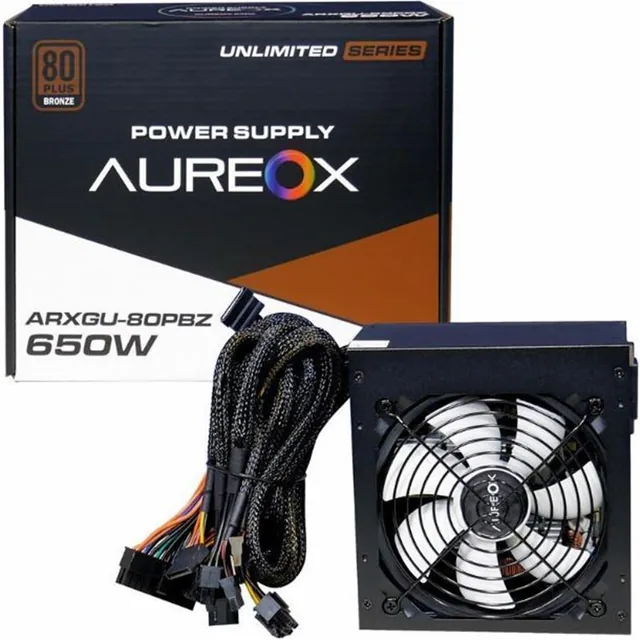 Fuente Aureox 650w 80 Plus Bronze