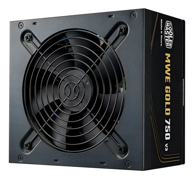 Fuente Cooler Master MWE Gold 750W 80 Plus Gold
