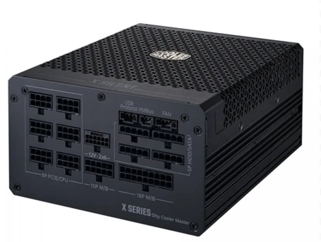 FUENTE COOLER MASTER X SILENT EDGE PLATINUM 850W (Full Modular)