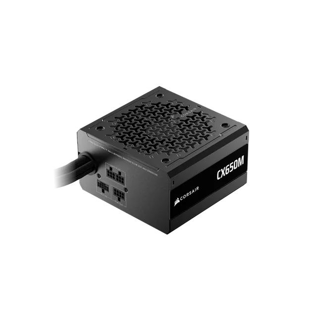 Fuente Corsair Cx-m Series Cx650m 650w Atx 3.1 Cybenetics Bronze Semi-modular