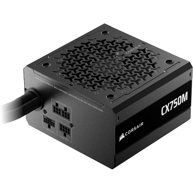Fuente CORSAIR CX-M Series CX750M 750W ATX 3.1 Cybenetics Bronze Semi-Modular