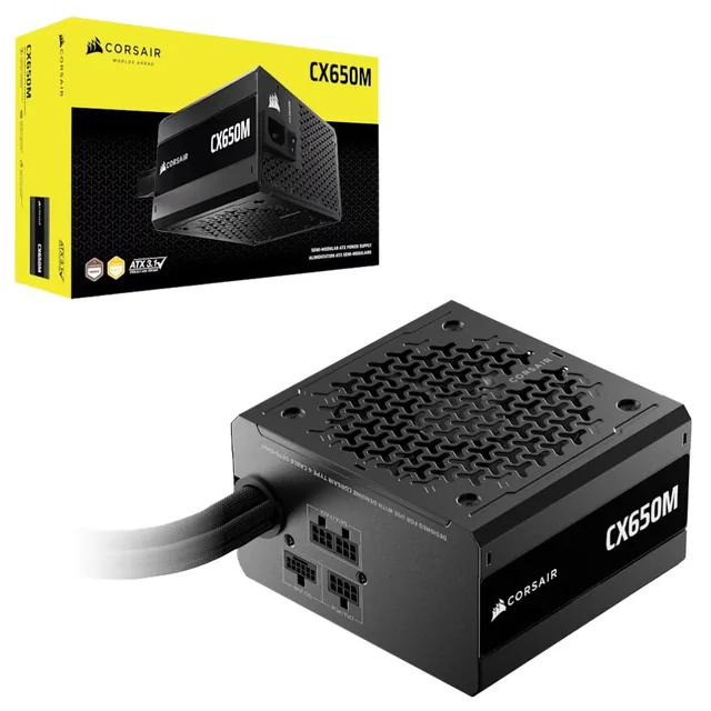 Fuente Corsair Cx650m 650w 80 Plus Bronze Semi-modular