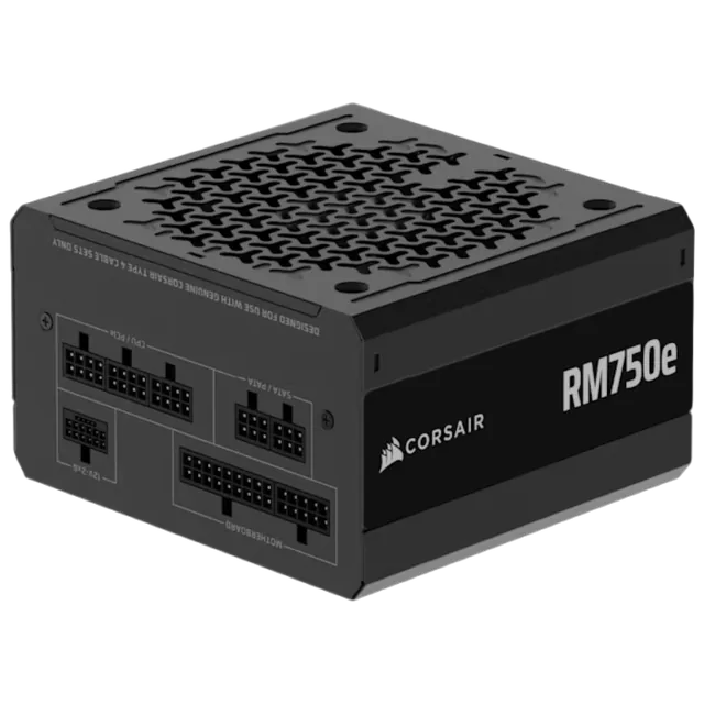 Fuente Corsair RM750e 2025 750W Cybernetics Platinum Full Modular PCIe 5.0