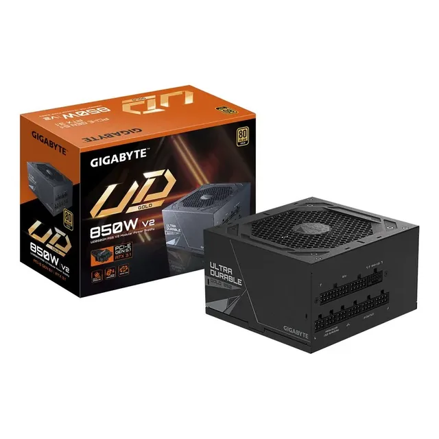 Fuente De Poder Gigabyte 850w Ud 80 Plus Gold Modular Pg5 Blanca