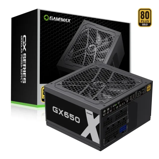 Fuente Gamemax 650w 80 Plus Gold GX-650 M